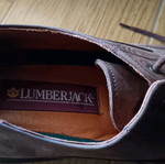 Lumberjack men's leather shoe like new, size 44, black