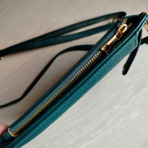 Crossbody bag new green for mobile with compartments