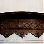  Κρεμάστρα / Καπελιέρα ξύλινη βελγική, περίπου 100 ετών.