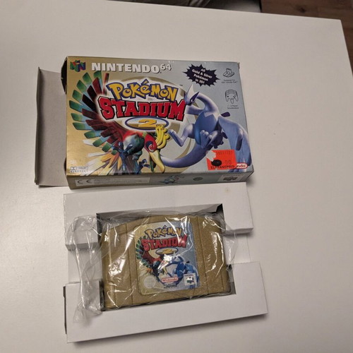 Pokemon Stadium 2 Nintendo 64 like new with German manual