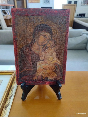 Εικόνα της Παναγίας μεταχειρισμένη