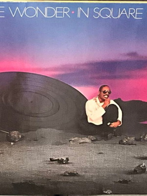 Stevie Wonder In Square Circle βινύλιο LP άλμπουμ με gatefold