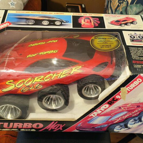 Scorcher Taiyo 6x6 RC car 1990, new in box