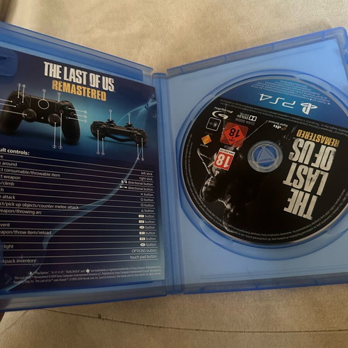 remastered playstation the last of us remastered used