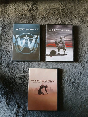 Westworld DVD used, first 3 seasons with Greek subtitles