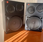 HECO PHON 2 speakers, fully functional, 1980s