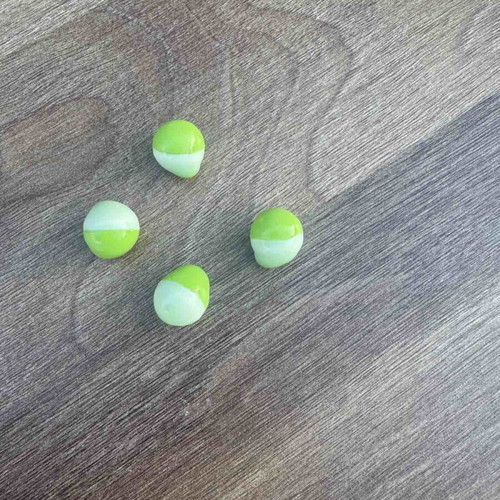 Paintballs 0.50 cal with a problem.