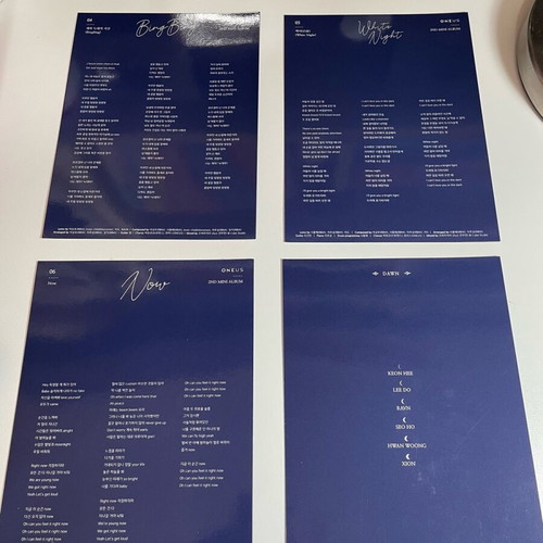 Oneus Raise Us album like new