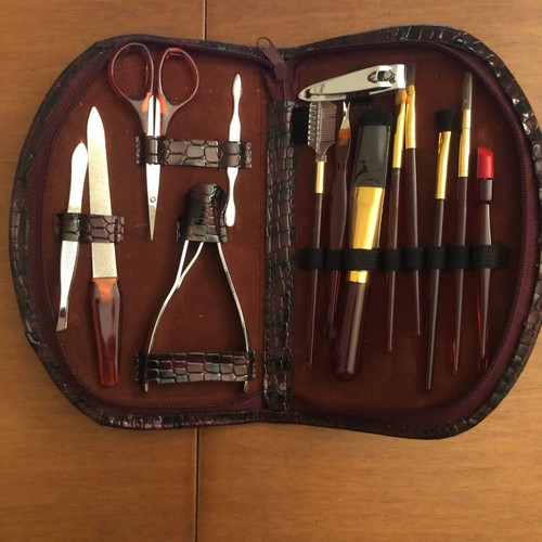 Nail care case new, full set compact