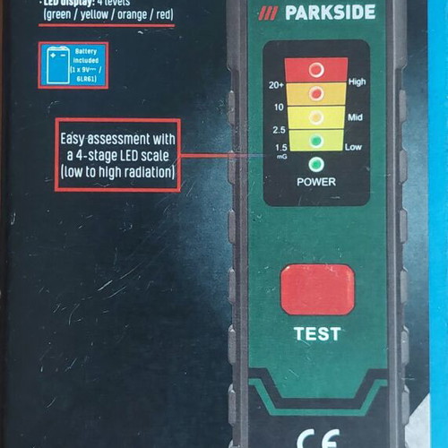 Parkside Electromagnetic Field Detector like new