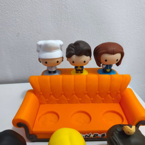Friends McDonald's collection stand new, plastic PLA material