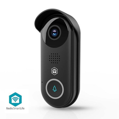 Smart Wi-Fi θυροτηλεόραση Nedis WIFICDP11BK Full HD 1080p