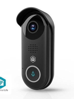 Smart Wi-Fi θυροτηλεόραση Nedis WIFICDP11BK Full HD 1080p