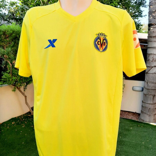 Villareal Matchworn Shirt Size Large