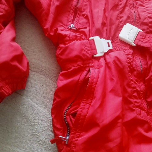 Ellesse jumpsuit red used, size M-L