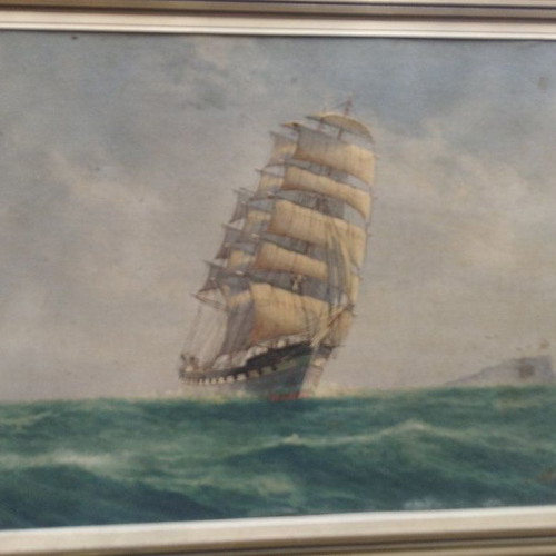 Ship painting used