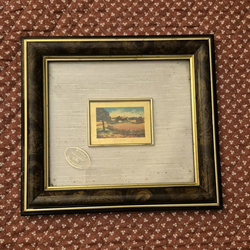 Frame 20x22 in 23 kt gold leaf used