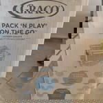  Graco παρκοκρέβατο Pack & play μωρού Λαδί με Καφέ