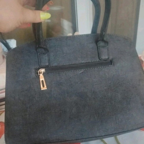Accessories shoulder bag like new, dark gray anthracite