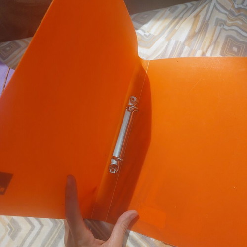 Folder used, small notebook size