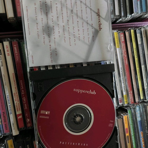 Pottery Barn Supperclub CD used, pop