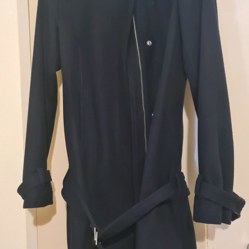 Sisley coat dark blue size 42 used, Italian
