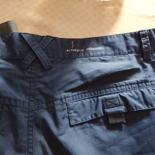 Men's casual bermuda shorts used, size L, multicolor