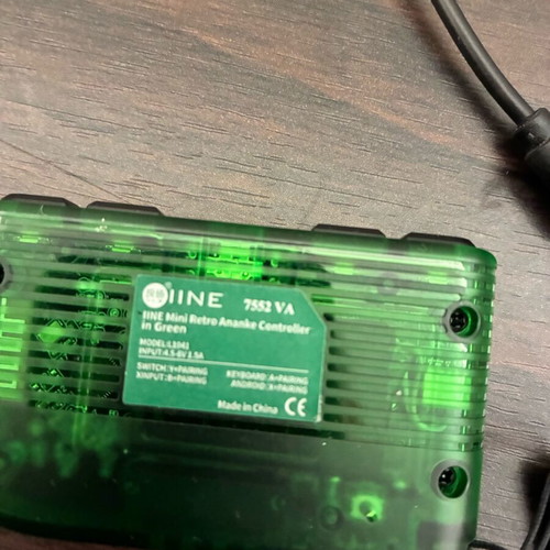 IINE Mini Retro Ananke Controller like new, Bluetooth, compatible with PC, Android, Switch