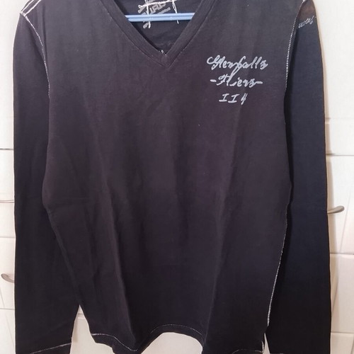Guru men's long-sleeve shirt used, black, size XL