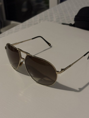 Carrera Turbo Aviator sunglasses with gold frame