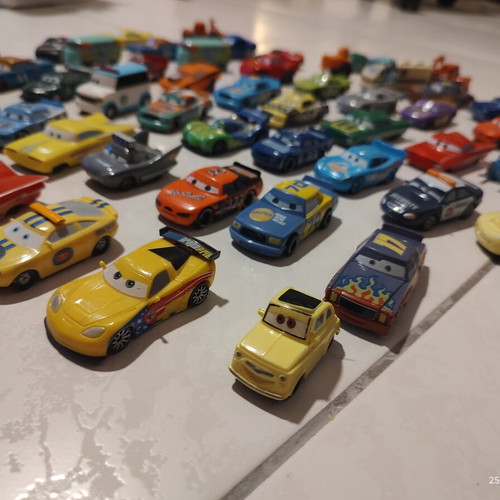 Disney Pixar Cars collection of 56 toy cars