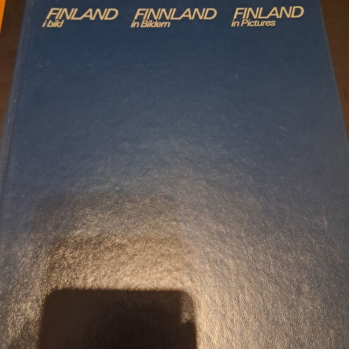 Suomi Finland i bild photo album like new, trilingual