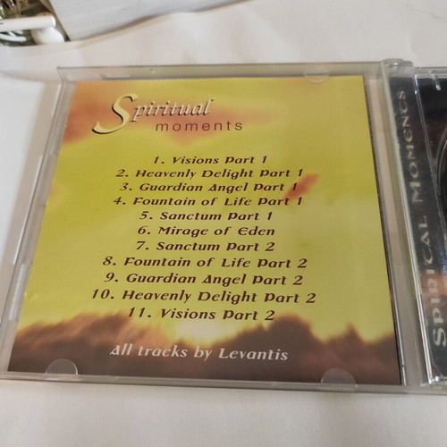Levantis Spiritual Moments CD album like new, electronic