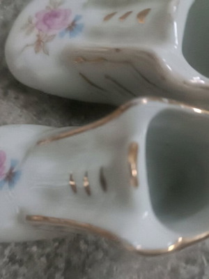 Porcelain decorative shoes new