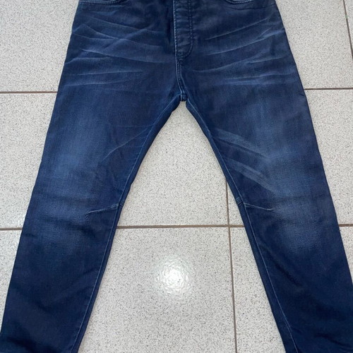 Zara Man Denim Jogger pants size L like new, blue