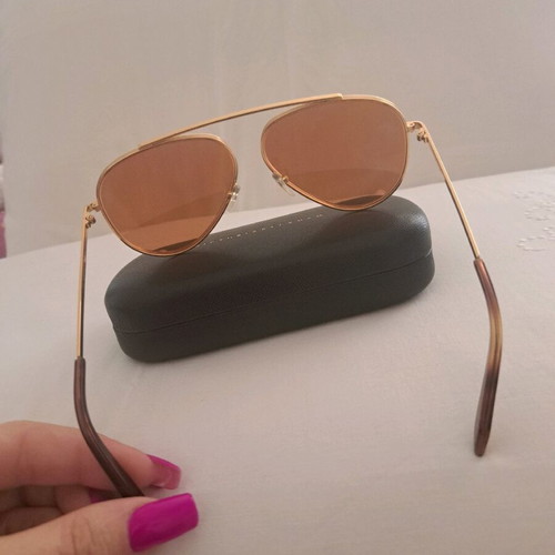 Victoria Beckham sunglasses like new, orange and gold
