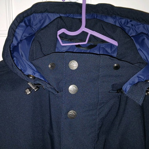 Portobello men's jacket dark blue size Large new