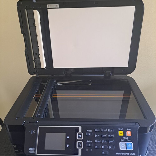 Epson WorkForce WF-3620 all-in-one inkjet printer like new