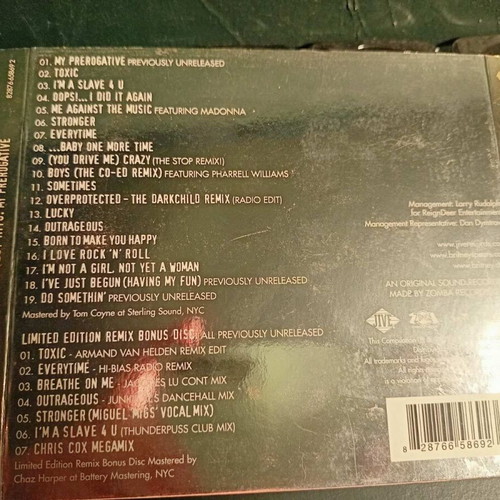 Britney Spears Greatest Hits My Prerogative 2CD like new, pop