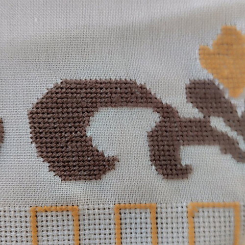 Vintage square tablecloth like new, 70x70 cm, finely crafted