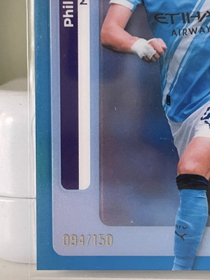 Topps Chrome Premier League Κάρτα Phil Foden Καινούργιο