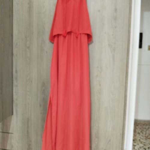 Only maxi coral dress size 40 like new