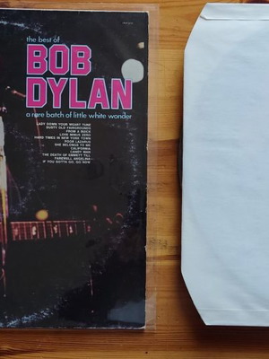 Bob Dylan The Best Of Bob Dylan LP used, folk rock