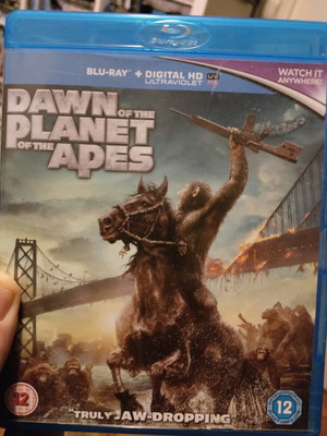 Dawn of the Planet of the Apes Blu-Ray used, English subtitles
