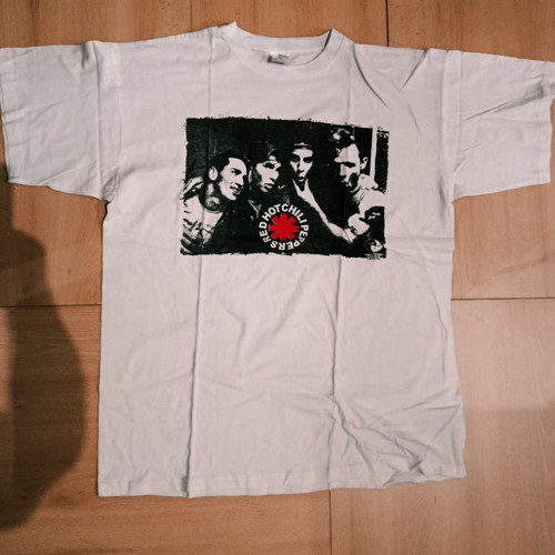 Red Hot Chili Peppers fashion t-shirt new, 100% cotton, size XXL, white