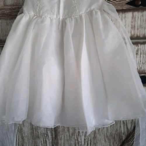 Wedding dress used nr 38/40 with veil and flower girl dress gift