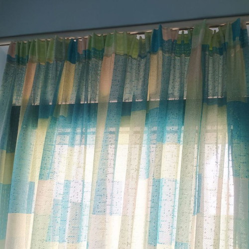 Curtain panels used, pack of 3 pieces