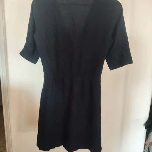 Sessun summer dress like new, metallic navy blue, size S