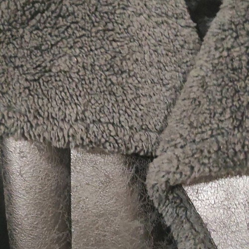 Mouton-style women's coat like new Leben Fashion