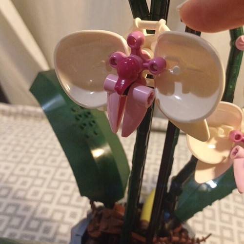 Lego Botanical Collection Orchid used with missing parts